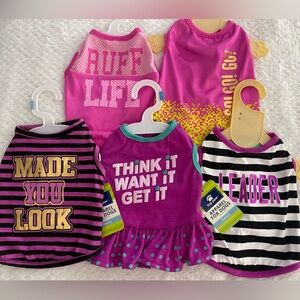 Top Paw Apparel for Dogs Bundle of Five by PetSmart SMALL